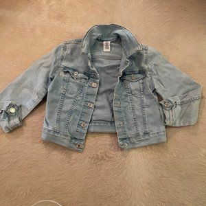 EUROPEAN SPECIAL EDITION - Girl's Jean Jacket - Size 6-7 - like BRAND NEW